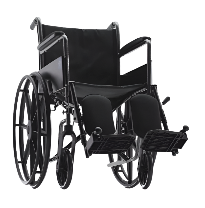 Wheelchair, K1, 20", SB DLA, S/A Foot