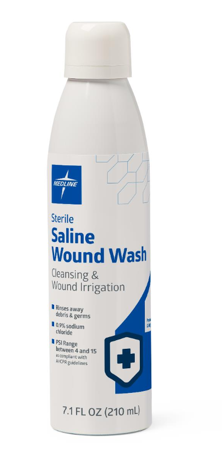 7.1-oz. Sterile Saline Wound Wash Spray Can