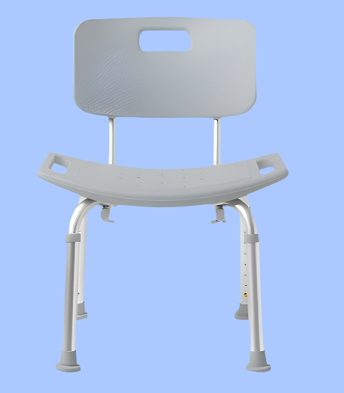 Bench, Bath, W/Back, Brown Box