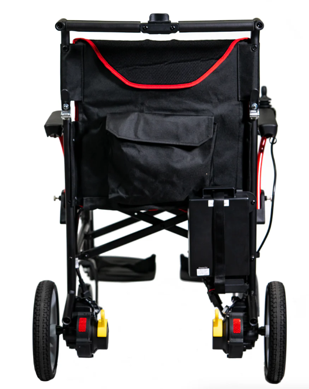 Power Wheelchair ( Seat & Back Overlay, Swing-away Footrests, Anti Tippers, Seatbelt, Battery & Charger)