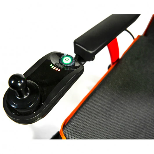 Power Wheelchair ( Seat & Back Overlay, Swing-away Footrests, Anti Tippers, Seatbelt, Battery & Charger)