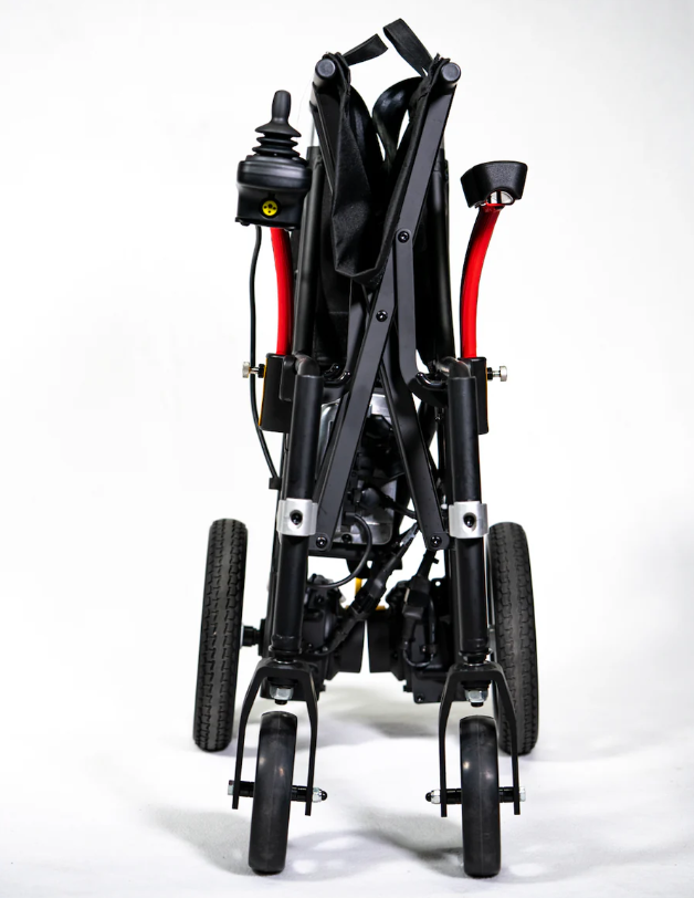 Power Wheelchair ( Seat & Back Overlay, Swing-away Footrests, Anti Tippers, Seatbelt, Battery & Charger)