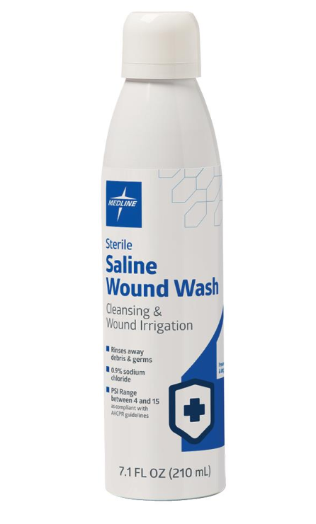 7.1-oz. Sterile Saline Wound Wash Spray Can