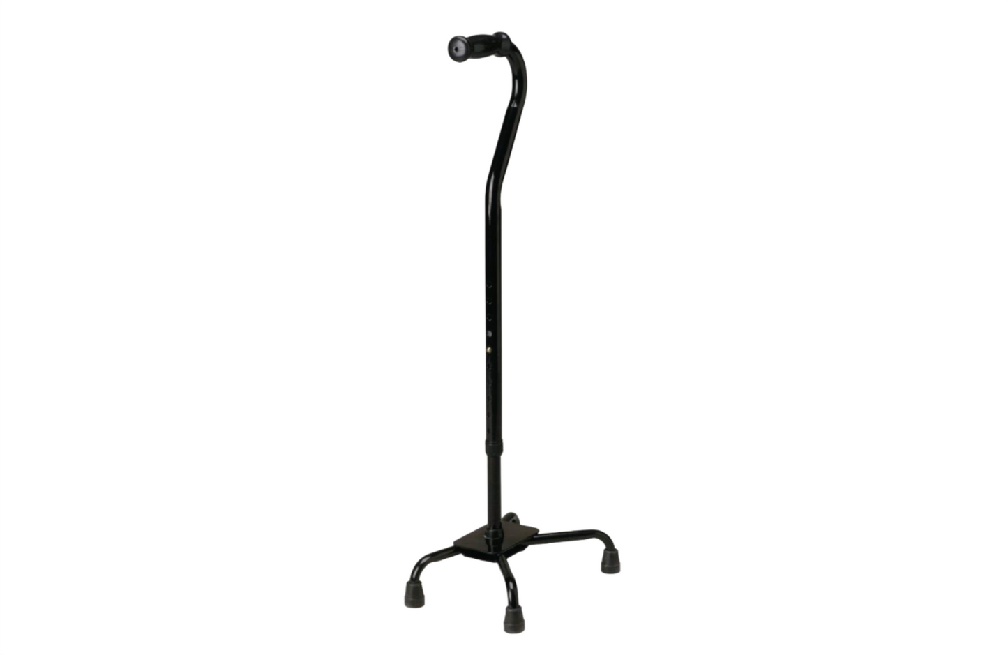 Cane, Quad, Small Base, Black, 500 LB CAPC