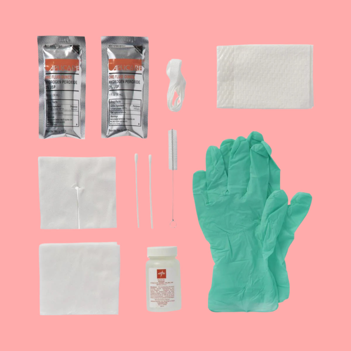 Tray, Trach, Saline, Peroxide (20/CS)